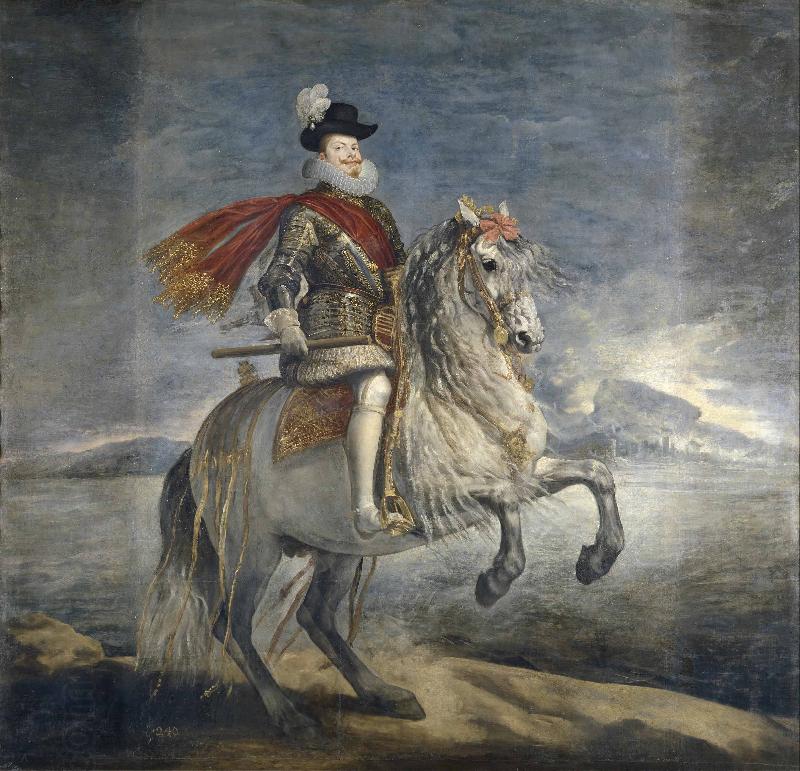 Diego Velazquez Equestrian Portrait of Philip III oil painting picture